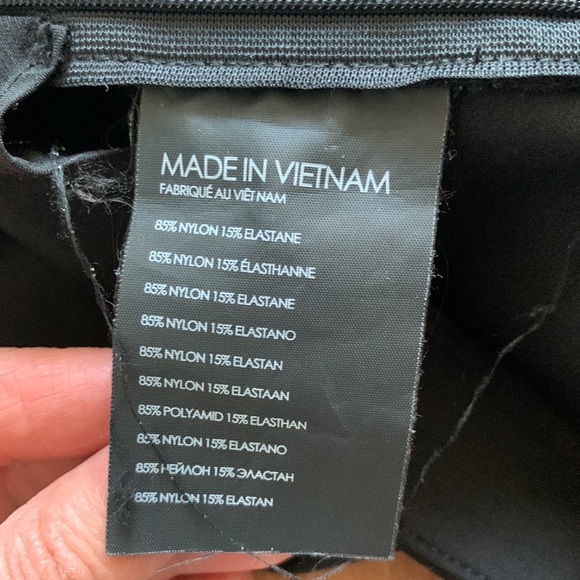 Club Monaco Black Tailored Pant - size 8 - Picture 7 of 8